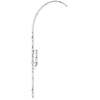 Image de Crémone à larder EUROPA axe 40mm 3 galets têtière 18mm Longueur 2500mm - - 6-33168-03-0-1