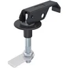 Image de Poignée à compression PINET 8178937 Zamak noir réglable 90 mm