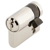 Image de Demi-cylindre 5 goupilles 5G laiton nickelé 10x40mm - - C100111