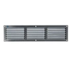 Image de Grille estampée 436 400 x 100 mm anodisé argent