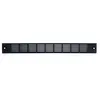 Image de Grille plate 488 475x30mm noir - - 11947