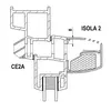 Image de Entrée d'air auto acoustique ISOLA 2 30 noire - - 0602NO