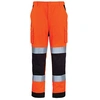 Image de Pantalon de travail homme à haute visibilité multipoches PATROL hi-viz orange/marine T2XL - - 7PAOPXXL