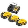 Image de Pack 3 batteries 18V XR 5Ah + chargeur - - DCB1104P3-QW