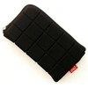 Image de Etui Pochette Horizontal en Tissu Matellassé - Couleur Noir pour le Nokia 5210