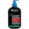 Image de Garnier Crème Hydratante Au Charbon Pur Gel Nettoyant Pour Le Visage 250 Ml One Size