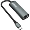 Image de INOVU Adaptateur réseau USB-C vers Gigabit Ethernet 10/100/1000 Mbps + USB-C Power Delivery 100W (18 cm)