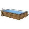 Image de Piscine bois Evora 6,20 x 4,20 x 1,33 m - Gré