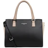 Image de Lancaster Maroquinerie Sac à main Zippée M Smooth noir en cuir