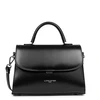 Image de Lancaster Maroquinerie Sac à main noir Suave Even en cuir