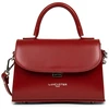 Image de Lancaster Maroquinerie Sac à main A rabat avec fermoir S Suave Even en cuir rouge carmin