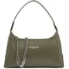 Image de Lancaster Maroquinerie Petit sac à main kaki fumé en cuir