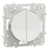 Image de Double va-et-vient ODACE connexion rapide 250V à vis - - S520214