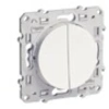 Image de Odace va-et-vient + va-et-vient lumineux 10 a à vis led orange 1 5 ma schneider
