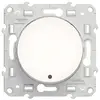 Image de Bouton-poussoir ODACE avec LED lumineux bleu 10A - - S520276