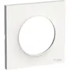 Image de Plaque de finition 1 poste Odace Styl Blanc Schneider