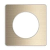 Image de Plaque Odace Touch - Bronze brossé avec liseré blanc - Unique