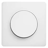 Image de Plaque Odace Touch - Translucide blanc avec liseré blanc - Unique