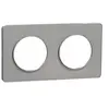 Image de Plaque ODACE TOUCH horizontal/vertical aluminium 2 postes - - S530804