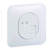 Image de - Prise RJ45 cat 5e UTP - blanc - Ovalis - Schneider