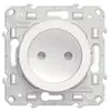 Image de Prise simple 2 pôles - blanc - Odace - Schneider