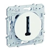 Image de Prise téléphone en T 8 contacts à vis - blanc - Odace - Schneider
