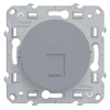 Image de Prise rj45 Odace, aluminium