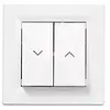 Image de Interrupteur volet roulant 1 poste Asfora Blanc Schneider
