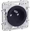 Image de Prise terre 1 poste Odace Anthracite Schneider
