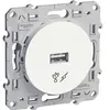 Image de Prise alimentation odace usb 5v anthracite - - anthracite
