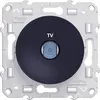 Image de Prise TV 1 poste Odace Anthracite Schneider