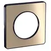 Image de Plaque Odace Touch - Bronze brossé avec liseré anthracite - Unique