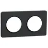 Image de Plaque ODACE TOUCH horizontal/vertical anthracite 2 postes - - S540804