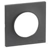 Image de Plaque décorative 1 poste Odace Styl Gris anthracite