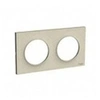 Image de Plaque Odace Styl - Sable - Double horizontale / verticale 71mm