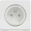 Image de Prise terre étanche composable Mureva 1 poste blanc Schneider