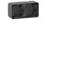 Image de Boîte 2 poste IP55 IK08 - En saillie - Gris anthracite - Mureva Styl