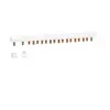 Image de Peigne monobloc XP Resi9 - 1P+N - 63A - 20 pas - Cache dents de 5 modules