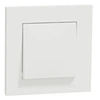 Image de Lot de 5 interrupteurs va-et-vient complet, Miluz, blanc