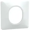 Image de Plaque de finition 1 poste Ovalis Blanc Schneider