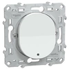 Image de - Interrupteur va-et-vient lumineux 10A Blanc - Ovalis - Schneider