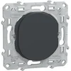Image de - Obturateur appareillage encastré - anthracite - Ovalis - Schneider