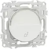 Image de Poussoir porte étiquette 1 poste Schneider Electric Odace blanc