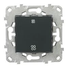 Image de Interrupteur va et vient VMC 10A anthracite - Unica - Schneider
