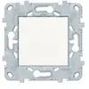 Image de - Bouton poussoir 10A connexion rapide - blanc - Unica - Schneider