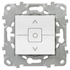 Image de - Interrupteur volet-roulant 6A - blanc - Unica - Schneider