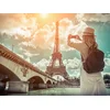 Image de Paris en duo: sommet de la tour Eiffel et croisière sur la Seine pour 2