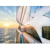 Image de Balade en catamaran pour 2 adultes et 1 enfant depuis La Rochelle au coucher du soleil