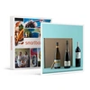 Image de - Coffret Cadeau Coffret de 3 bouteilles : vin rouge, vin blanc et champagne livrés à domicile-Gastronomie