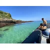 Image de 3h30 de balade en bateau à 2 à Saint-Jean-de-Luz avec stand up paddle